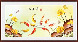 九鱼图