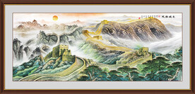 国画长城