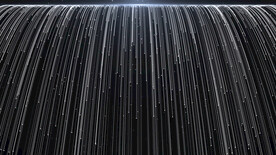 4k瀑布线条粒子舞台背景AE