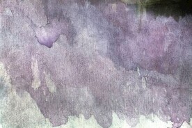 创意水彩抽象艺术画水彩晕染