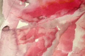 创意水彩抽象艺术画水彩晕染