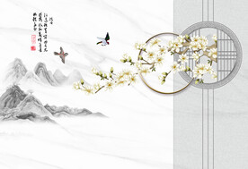 山水花鸟