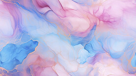 炫彩水彩水墨装饰画背景