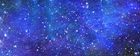 蓝色星空背景