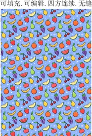 水果图案 