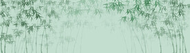 巨幅水墨竹子背景墙