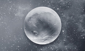 宇宙月球星空背景墙