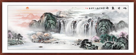 创意国画山水