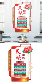 民族团结文化墙