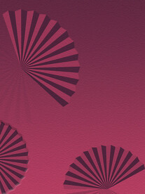 扇子油画纹理背景图