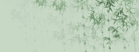 水墨竹子背景墙