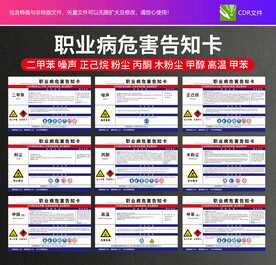 职业病危害告知卡