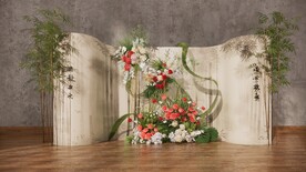 婚礼布置su草图大师模型