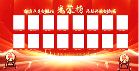 销售光荣榜展板