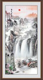 玄关山水画