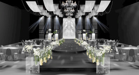 丁达尔婚礼效果图