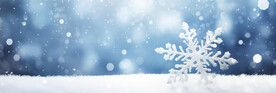 冬天雪花圣诞