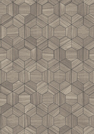 六边形木纹拼接图案