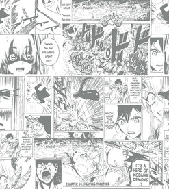 数码印花热血漫画灰系