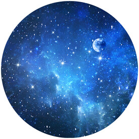 圆形星空软膜天花