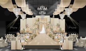 水晶婚礼 婚礼效果图 高端婚礼