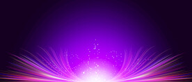 紫色动感曲线科技抽象科幻背景