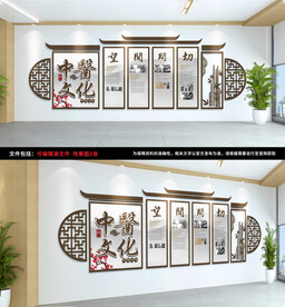 中医医院文化墙