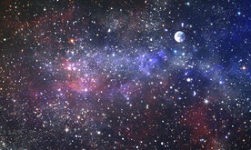 浩瀚银河星空宇宙背景