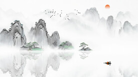 新中式沙发背景墙