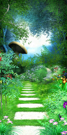 神秘梦幻森林玄关