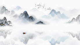 新中式意境水墨