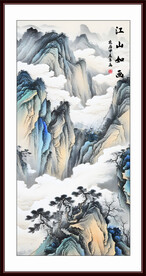 水墨装饰画中国风