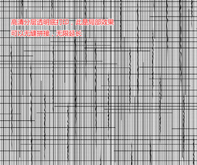 高清分层黑白夹丝布纹打印图