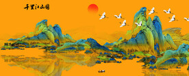 千里江山图