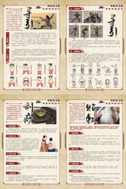 中医药文化服务月保健技术海报