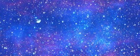 蓝色宇宙星空背景墙