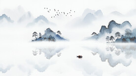 山水意境画