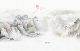 中国画山水画