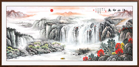 国画山水