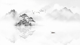 新中式水墨意境画