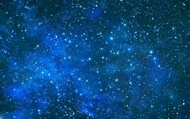 蓝色星空天花软膜