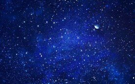 蓝色宇宙星空背景