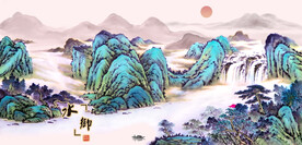 国画山水