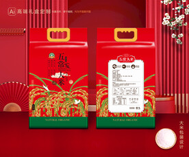 大米包装 稻米礼盒