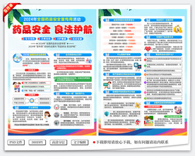 全国药品安全宣传周宣传单