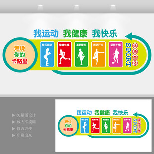 运动文化墙