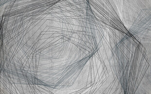 现代轻奢抽象线条背景墙