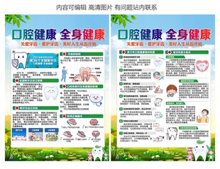 全国爱牙日宣传单