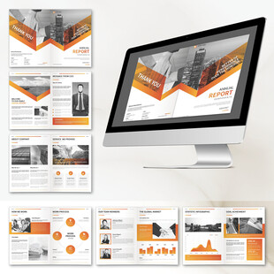 通用画册InDesign模板