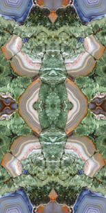 绿玛瑙拼花大理石石纹